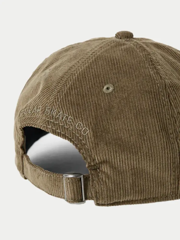 Polar Skate Co. James Cap Stroke Logo Brown