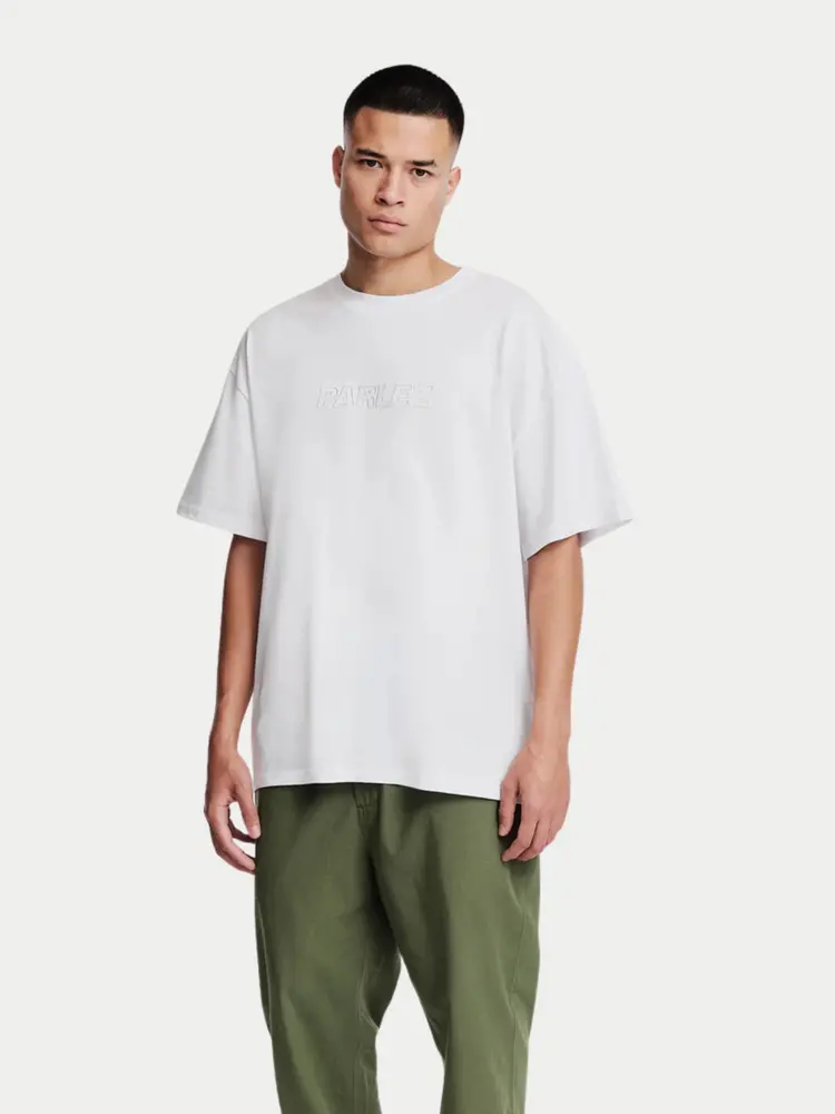Parlez Clemente Oversized Tee White