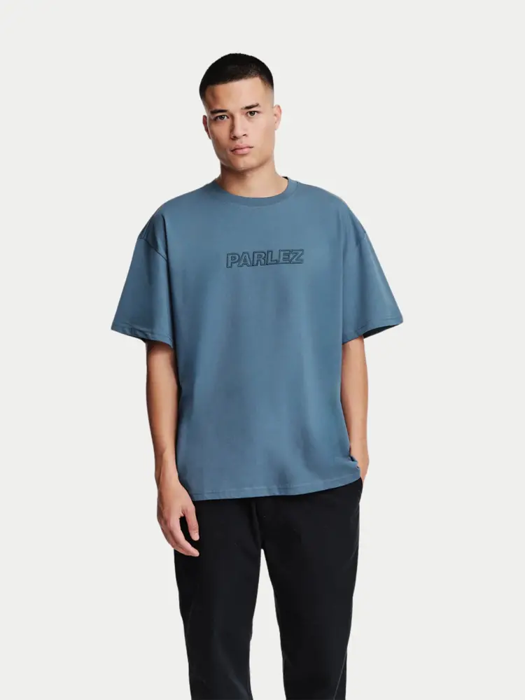 Parlez Clemente Oversized T-shirt China Blue
