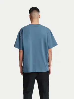Parlez Clemente Oversized T-shirt China Blue