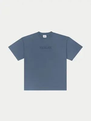 Parlez Clemente Oversized T-shirt China Blue