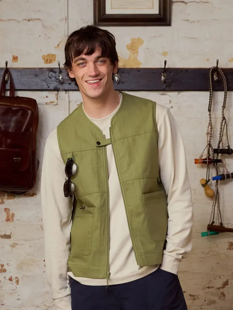 Fera Dipper Vest Green