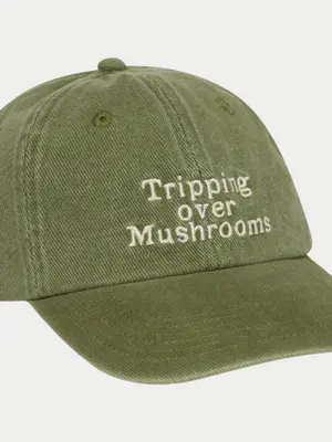 Fera Cap Tripping over Mushrooms