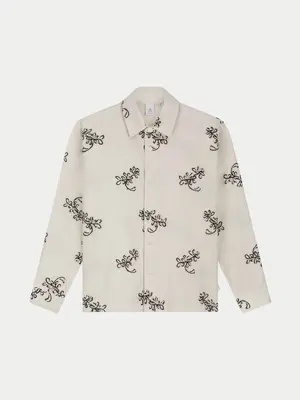 Law Of The Sea Haddock Embroidered Overshirt