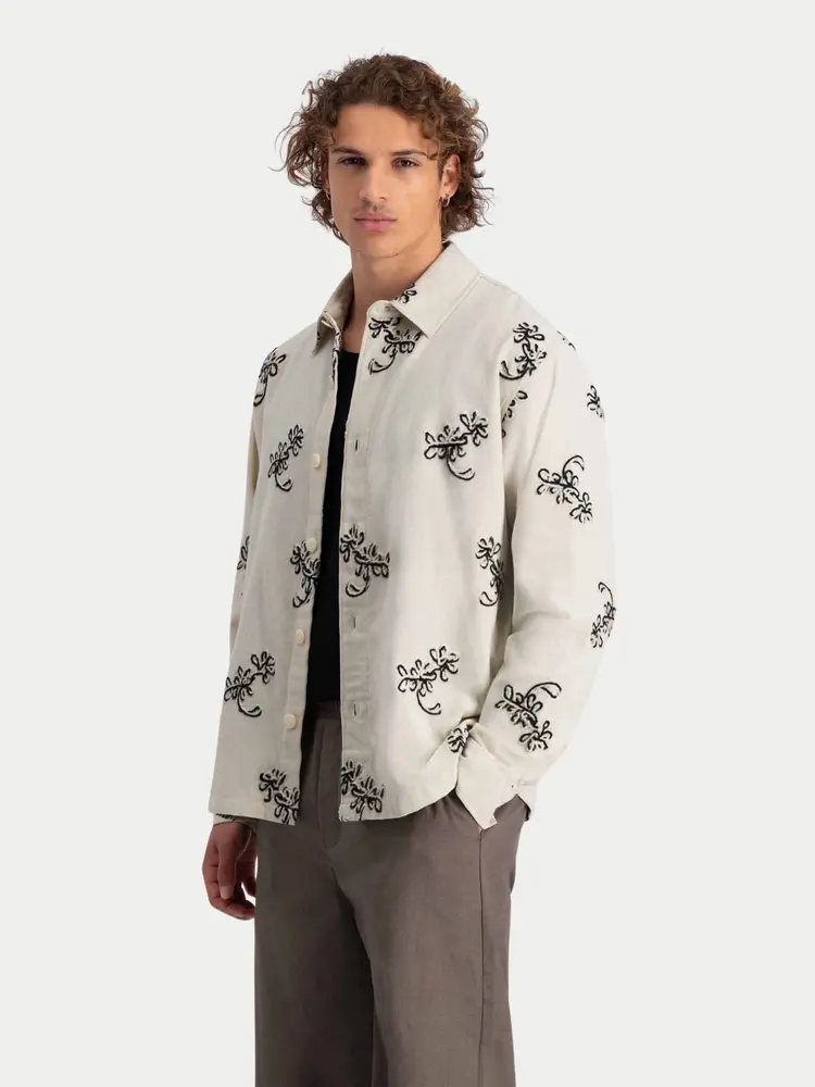 Law Of The Sea Haddock Embroidered Overshirt