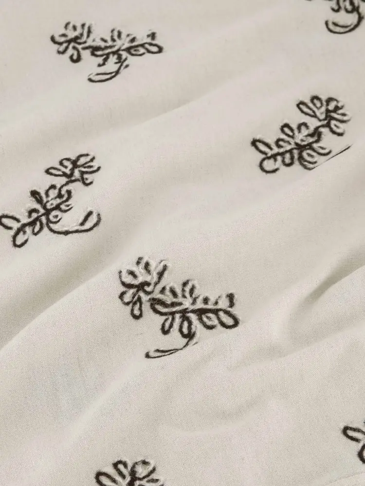 Law Of The Sea Haddock Embroidered Overshirt