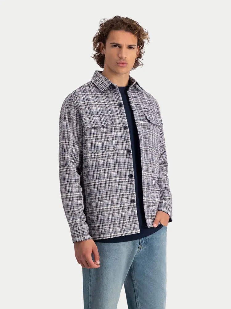 Law Of The Sea Octopus Multi Colour Check Shirt