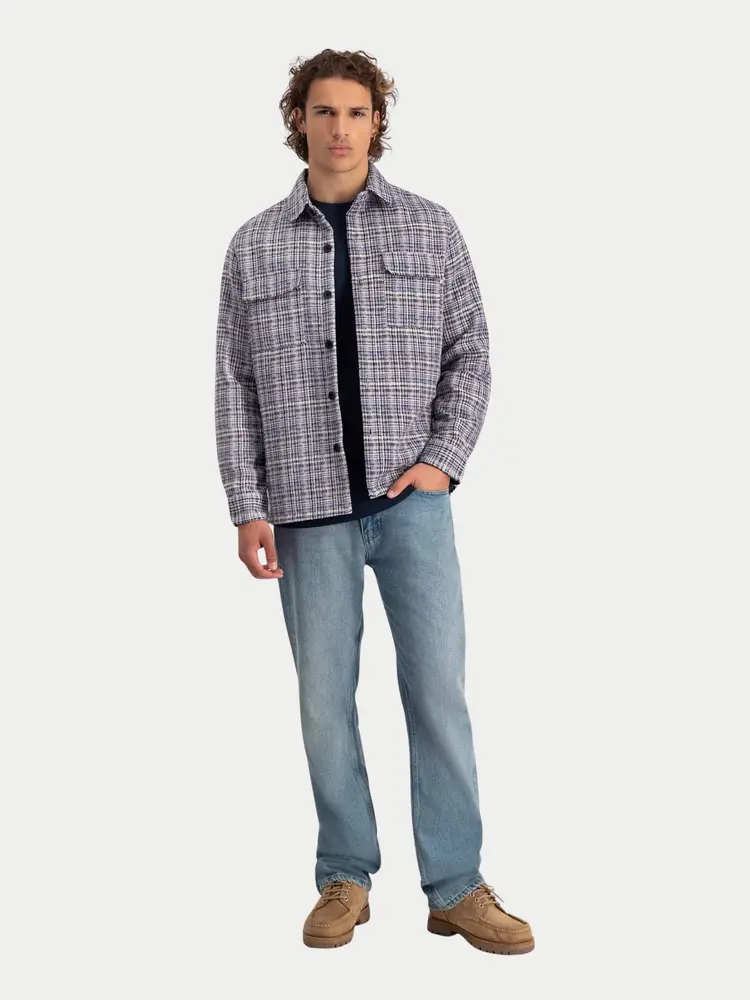 Law Of The Sea Octopus Multi Colour Check Shirt