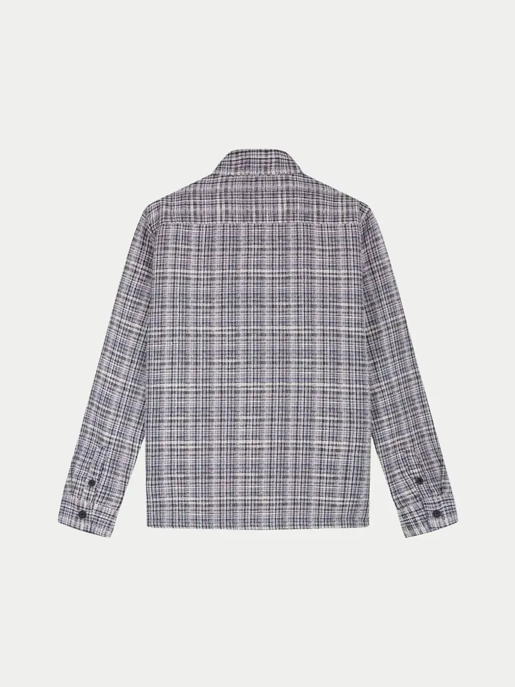 Law Of The Sea Octopus Multi Colour Check Shirt