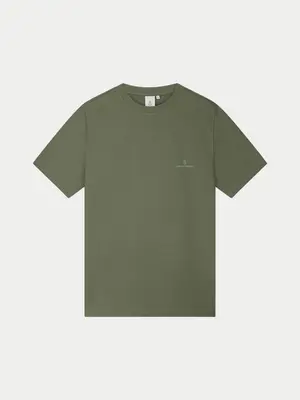 Law Of The Sea Logo Tee Tea Leaf Green