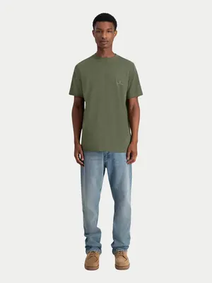 Law Of The Sea Logo Tee Tea Leaf Green