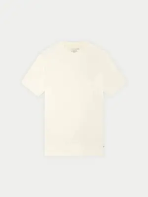 Law Of The Sea Dane Structured Tee Coconut Milk
