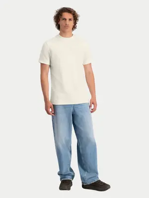 Law Of The Sea Dane Structured Tee Coconut Milk