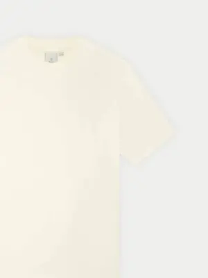 Law Of The Sea Dane Structured Tee Coconut Milk