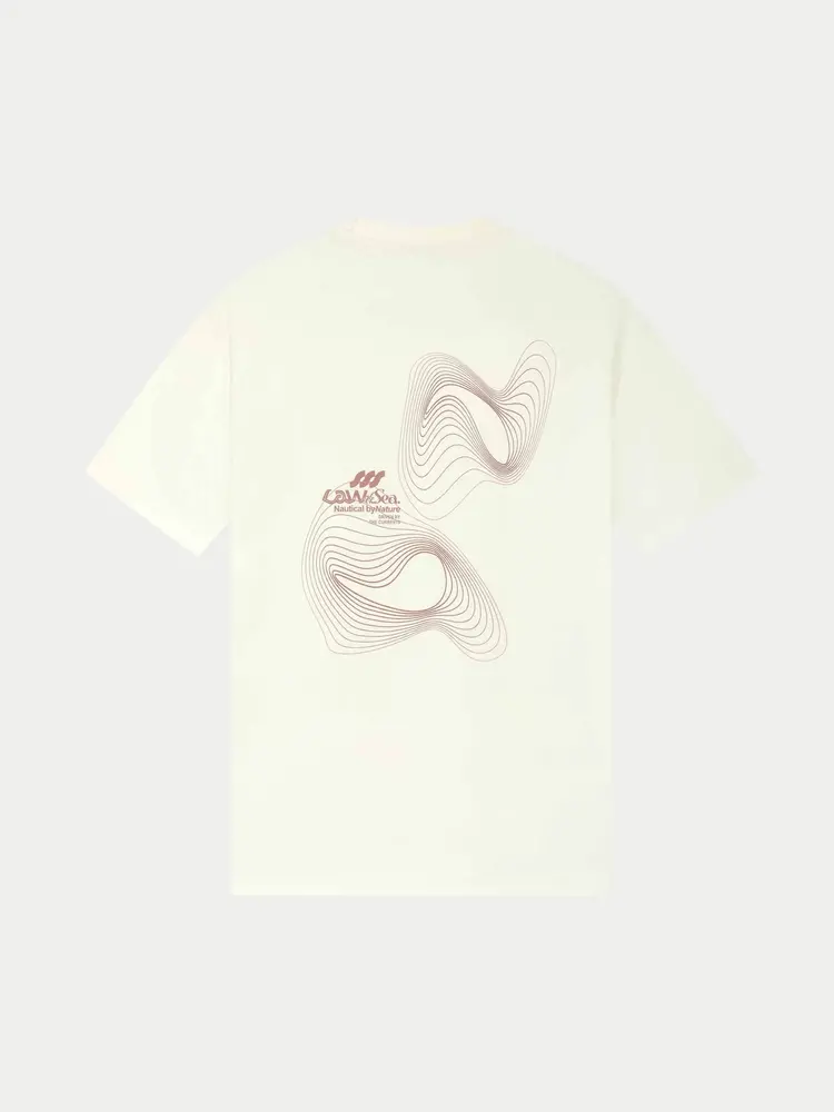 Law Of The Sea Epicentre Artwork Tee Coconut Milk