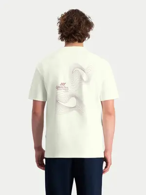 Law Of The Sea Epicentre Artwork Tee Coconut Milk