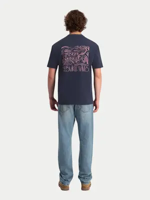 Law Of The Sea Reverberation Artwork Tee Sky Captain