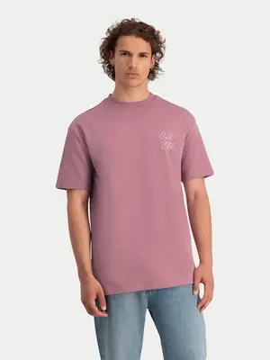 Law Of The Sea Seismic Artwork Tee Nostalgia Rose