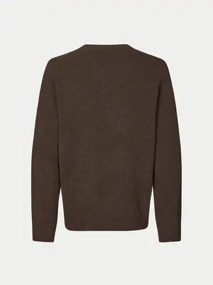 Samsøe Samsøe Isak Knit Sweater Turkish Coffee