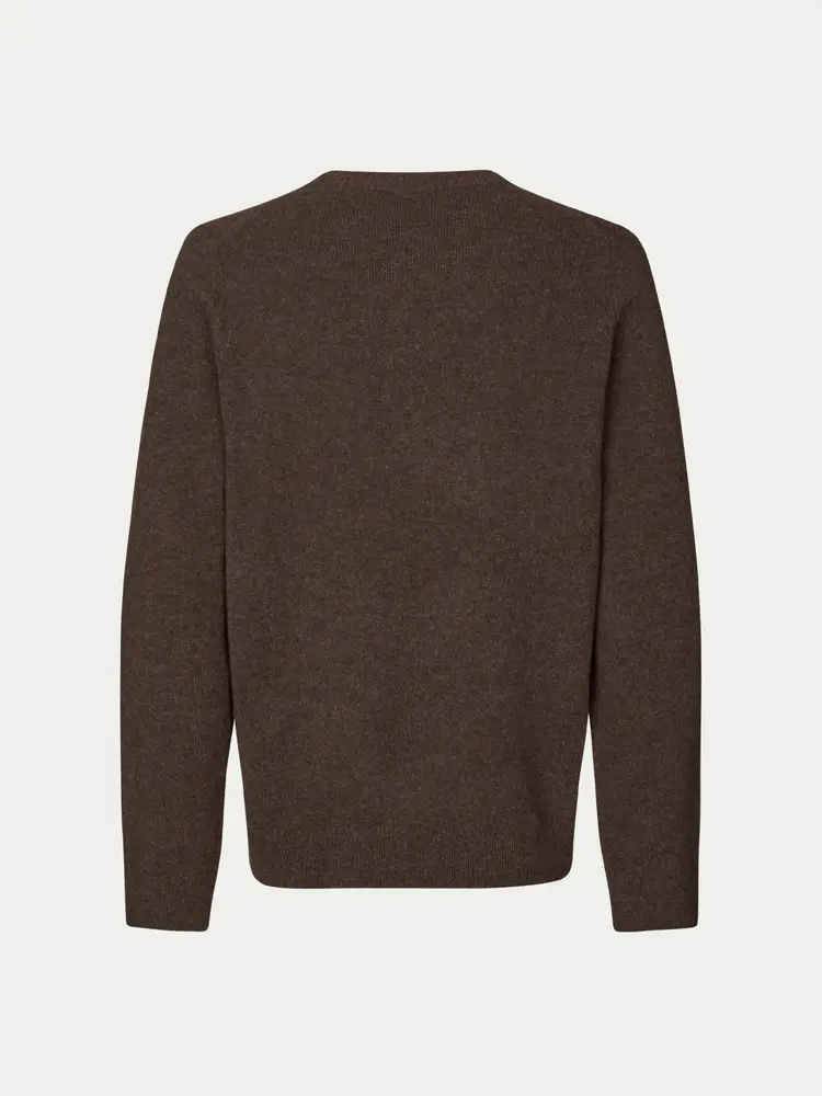 Samsøe Samsøe Isak Knit Sweater Turkish Coffee
