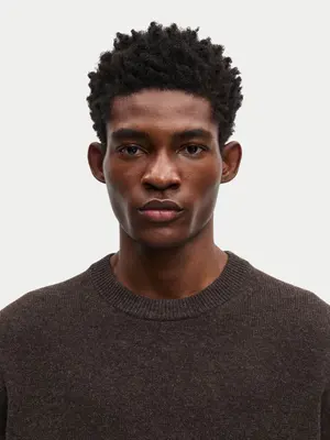 Samsøe Samsøe Isak Knit Sweater Turkish Coffee