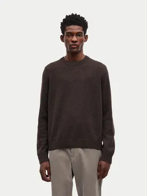 Samsøe Samsøe Isak Knit Sweater Turkish Coffee