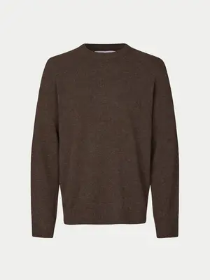 Samsøe Samsøe Isak Knit Sweater Turkish Coffee
