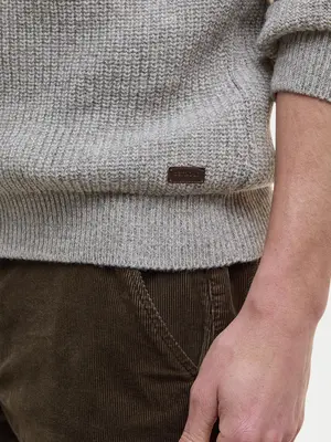 Barbour Horseford Crew Neck Jumper Stone