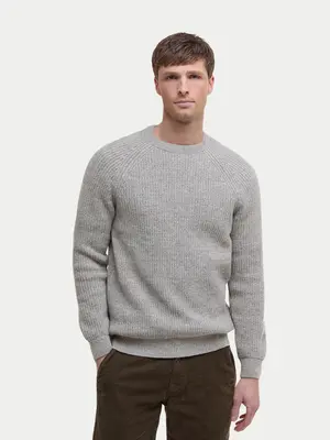 Barbour Horseford Crew Neck Jumper Stone