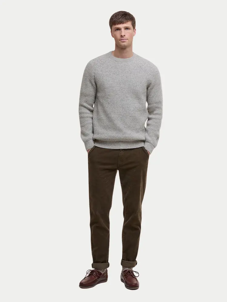 Barbour Horseford Crew Neck Jumper Stone