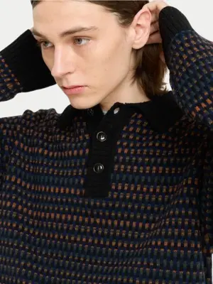 Castart Meryon Knitwear Polo Blue