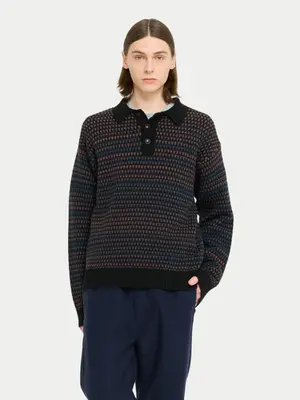 Castart Meryon Knitwear Polo Blue