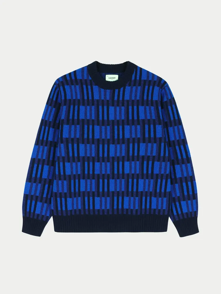 Castart Bracket Knitwear Blue