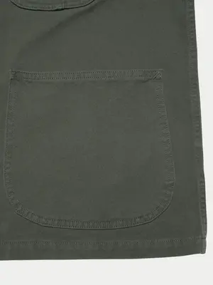 Nudie Jeans Howie Chore Jacket Duck Canvas Green