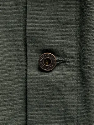 Nudie Jeans Howie Chore Jacket Duck Canvas Green