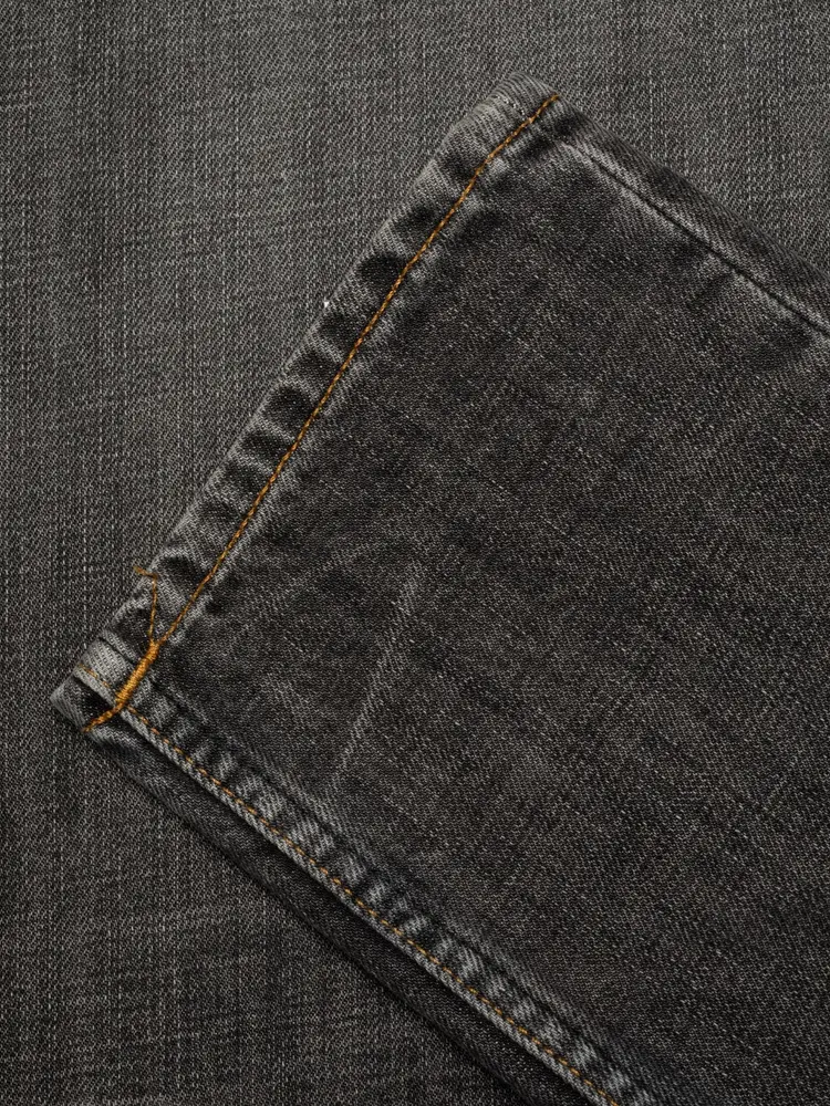 Nudie Jeans Steady Eddie II Grey Crosshatch