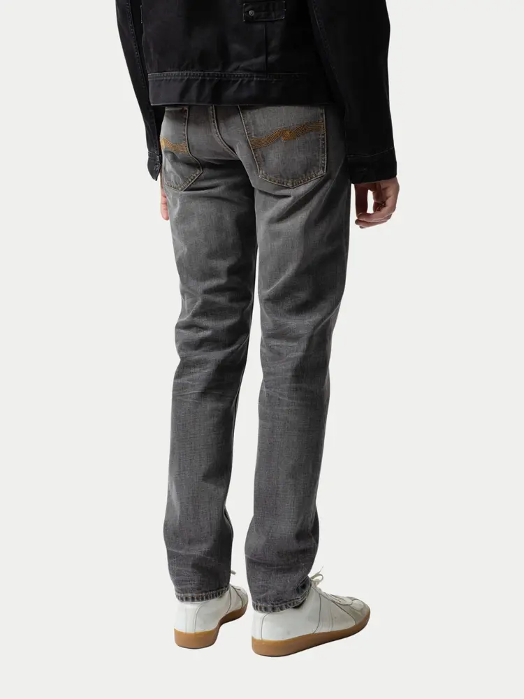 Nudie Jeans Steady Eddie II Grey Crosshatch