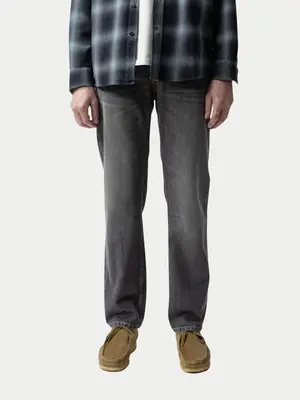 Nudie Jeans Rad Rufus Grey Crosshatch