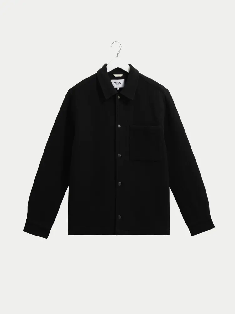 Wax London Romer Overshirt Black