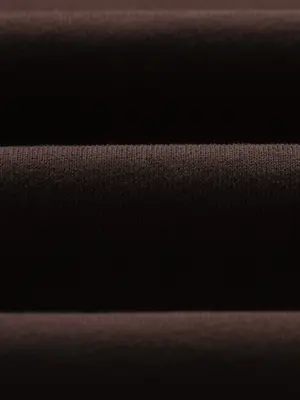 Wax London Milton Tee Emorised Cotton Dark Brown