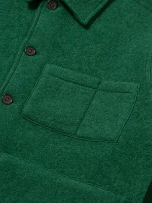 Universal Works Wool Fleece Uniform Jacket Green
