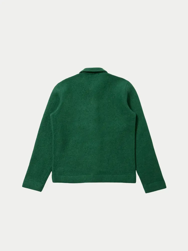 Universal Works Wool Fleece Uniform Jacket Green