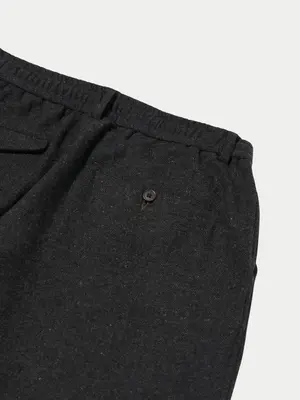 Universal Works Oxford Pants Salt N Pepper Tweed Black