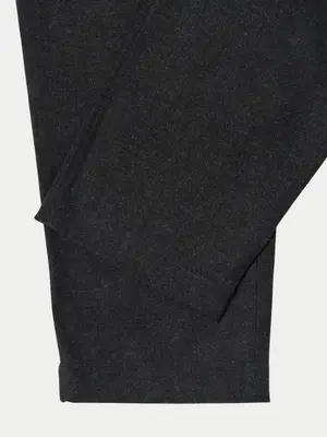 Universal Works Oxford Pants Salt N Pepper Tweed Black
