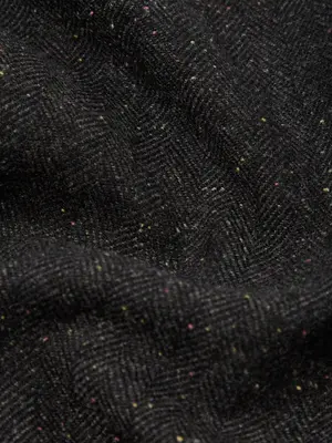 Universal Works Oxford Pants Salt N Pepper Tweed Black
