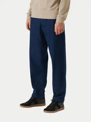 Universal Works Super Chino Work Denim Indigo