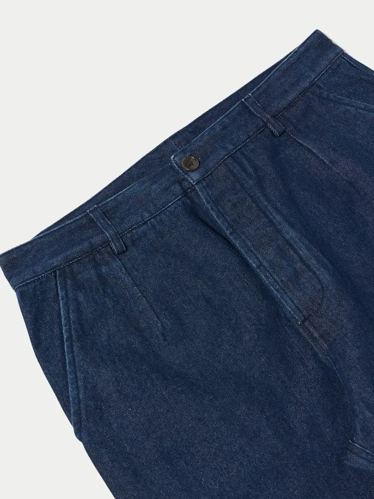 Universal Works Super Chino Work Denim Indigo