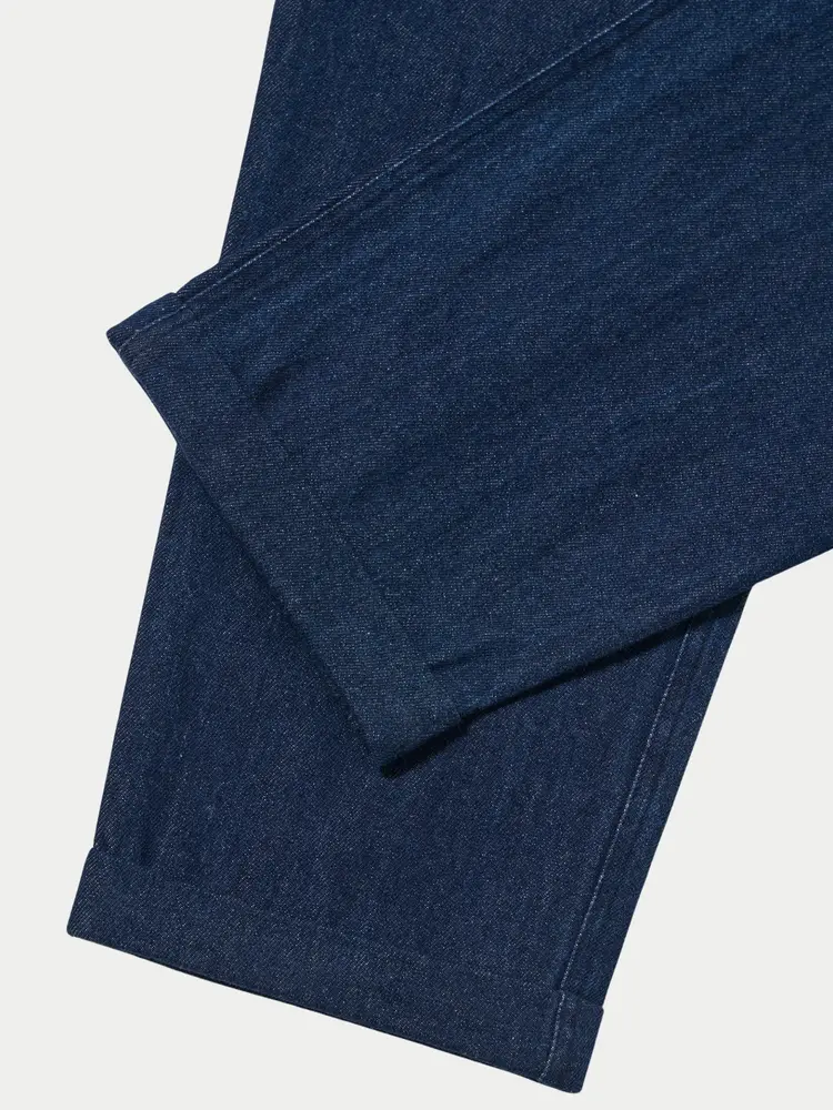 Universal Works Super Chino Work Denim Indigo