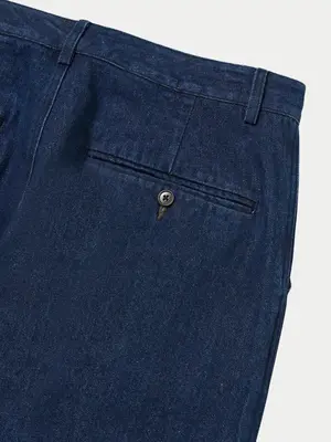 Universal Works Super Chino Work Denim Indigo