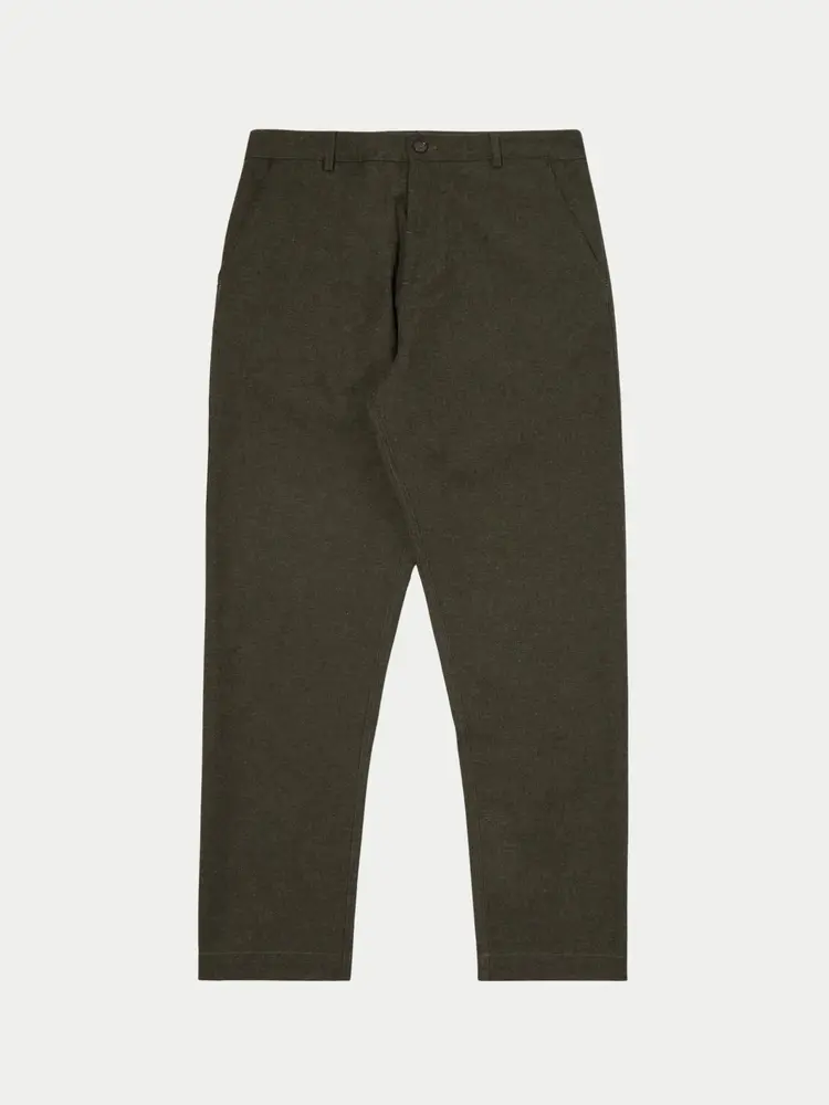 Universal Works Military Chino Lucca Suiting Olive